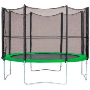 Батут Sundays Acrobat-D490 (с сеткой, зеленый)
