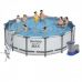 Каркасный бассейн Bestway Steel Pro MAX 5612Z (488x122, с фильтр-насосом и лестницей)