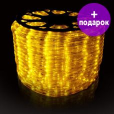 Дюралайт LED-Raund-3W-1M-220V желтый /1М