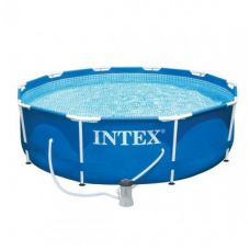 Каркасный бассейн Intex Metal Frame 28212 (366х76 см, 6503 л) + фильтр