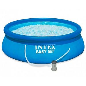 Надувной бассейн Intex Easy Set 28142 (396x84 см) + фильтр-насос
