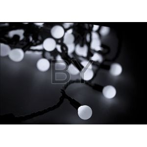 Светодиодная гирлянда Light-neon "LED шарики" белый 10 м Ø 38 мм