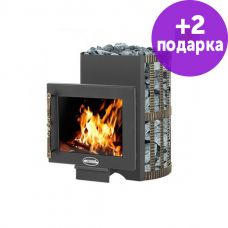 Банная печь Везувий Скиф Ковка 22 Панорама