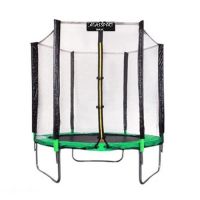 Батут Atlas Sport 183 см (6ft) с внешней сеткой без лестницы GREEN