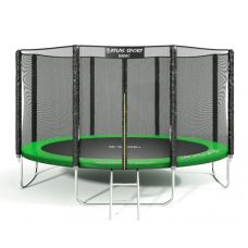 Батут Atlas Sport 435см - 14ft зелёный