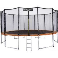 Батут Atlas Sport 490 см - 16ft Pro (оранжевый)