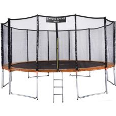 Батут Atlas Sport 490 см - 16ft Pro (оранжевый)