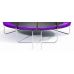 Батут AtlasSport 252 см (8ft) BASIC с лестницей PURPLE