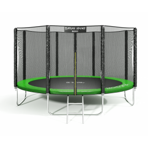 Батут AtlasSport 374см - 12ft BASIC GREEN
