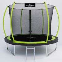 Батут Calviano Inside Master Green 252 см - 8ft (внутренняя сетка, с лестницей)