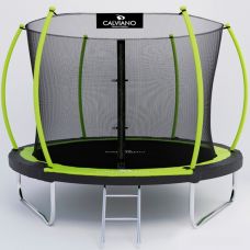 Батут Calviano Inside Master Green 312 см - 10ft (внутренняя сетка, с лестницей)
