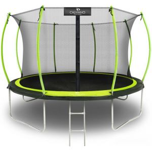 Батут Calviano Inside Master Green 374 см - 12ft (внутренняя сетка, с лестницей)..