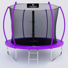 Батут Calviano Inside Master Purple 252 см - 8ft (внутренняя сетка, с лестницей)