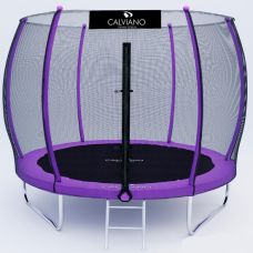 Батут Calviano Outside Master Purple 312 см - 10ft (внешняя сетка, с лестницей)