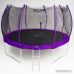 Батут Calviano Outside Master Purple 374 см - 12ft (внешняя сетка, с лестницей)