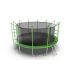 Батут Evo Jump Internal 12ft (зеленый)