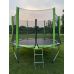 Батут Funfit 252см - 8ft Pro (зеленый)