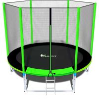 Батут Funfit 252см - 8ft Pro (зеленый)