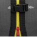 Батут Happy Jump 12ft Pro 374 см с внешней сеткой и лестницей