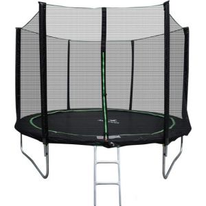 Батут Misoon 10ft-312 BASIC+лестница внешняя сетка