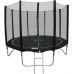 Батут Misoon 12ft-366 PRO+лестница внешняя сетка