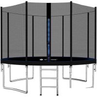 Батут Springos 12ft 374 см (с внешней сеткой и лестницей)