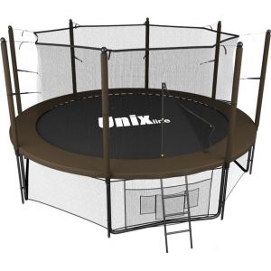 Батут Unix Line 10ft Inside (черный/коричневый)