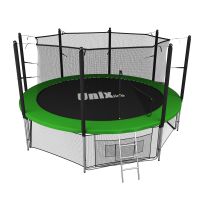 Батут Unix Line 12ft Inside (зеленый)