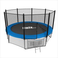 Батут Unix Line 12ft Outside (синий)