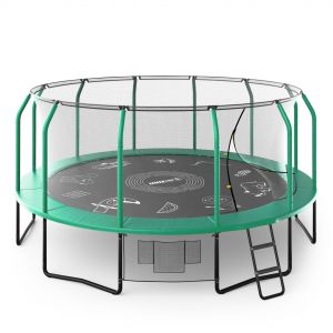 Батут Unix Line Supreme Game 16ft (зеленый)