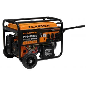 Бензиновый генератор Carver PPG-8000E