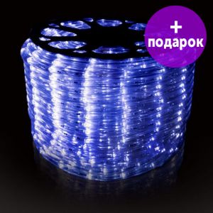 Дюралайт LED-Raund-2W-1M-220V синий /1М