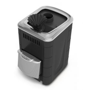 Дровяная печь Термофор Гейзер Мини 2016 Carbon ДН КТК ЗК антрацит