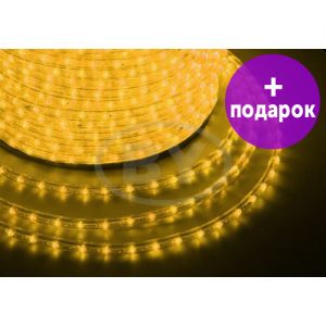 Дюралайт LED Light-neon 36 LED/m желтый мерцание  /1М