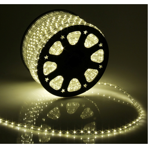 Дюралайт Luazon LED 767714 (100 м, белый теплый)/ 1М