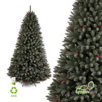 Ель искусственная GreenTerra Ариозо, эффект инея 1.8 м