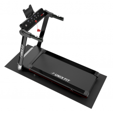 Электрическая беговая дорожка Unixfit Hi-tech F1 (dark storm)