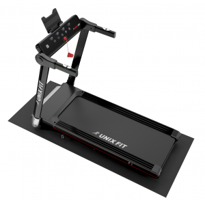 Электрическая беговая дорожка Unixfit Hi-tech F1 (dark storm)