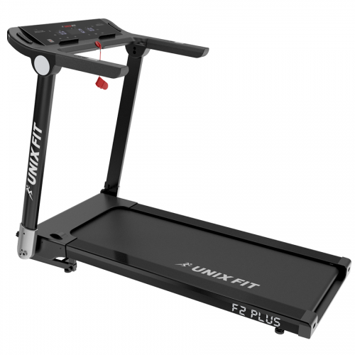 Электрическая беговая дорожка Unixfit Hi-tech F2 Plus (dark storm)