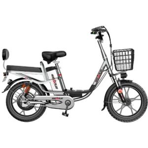 Электроскутер AVM E-ALFA 20 Pro (серебристый)