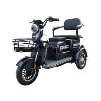 Электротрицикл Smart8 BULBASH черный