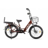 Электровелосипед Eltreco Green City E-Alfa Fat (коричневый)