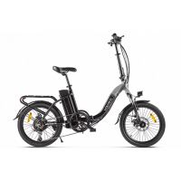 Электровелосипед Volteco Flex (черно-серый)