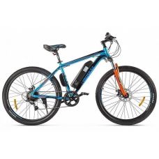 Электровелосипед Eltreco XT 600 D 350W 36V/8Ah (сине-оранжевый)