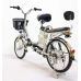 Электровелосипед GreenCamel Транк-20 V2 серебристый