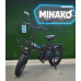 Электровелосипед Minako F10 Dual PRO Синий (полный привод)