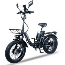 Электровелосипед Minako F11 Dual PRO черный (полный привод)