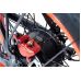 Электровелосипед Minako F11 Dual PRO красный (полный привод)