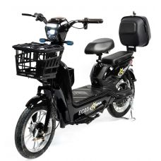  Электровелосипед Nova EC-03 черный (без цепи)