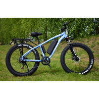 Электровелосипед Terax NEMAN XD01 (голубой)